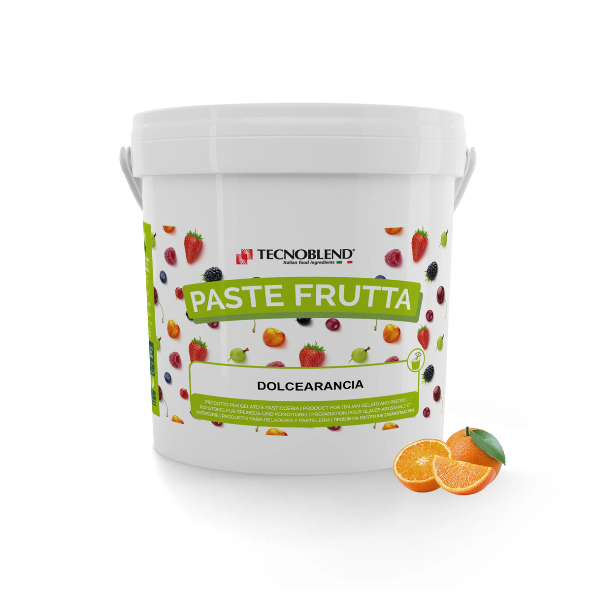 Pasta per Gelato all'Arancia senza Lattosio